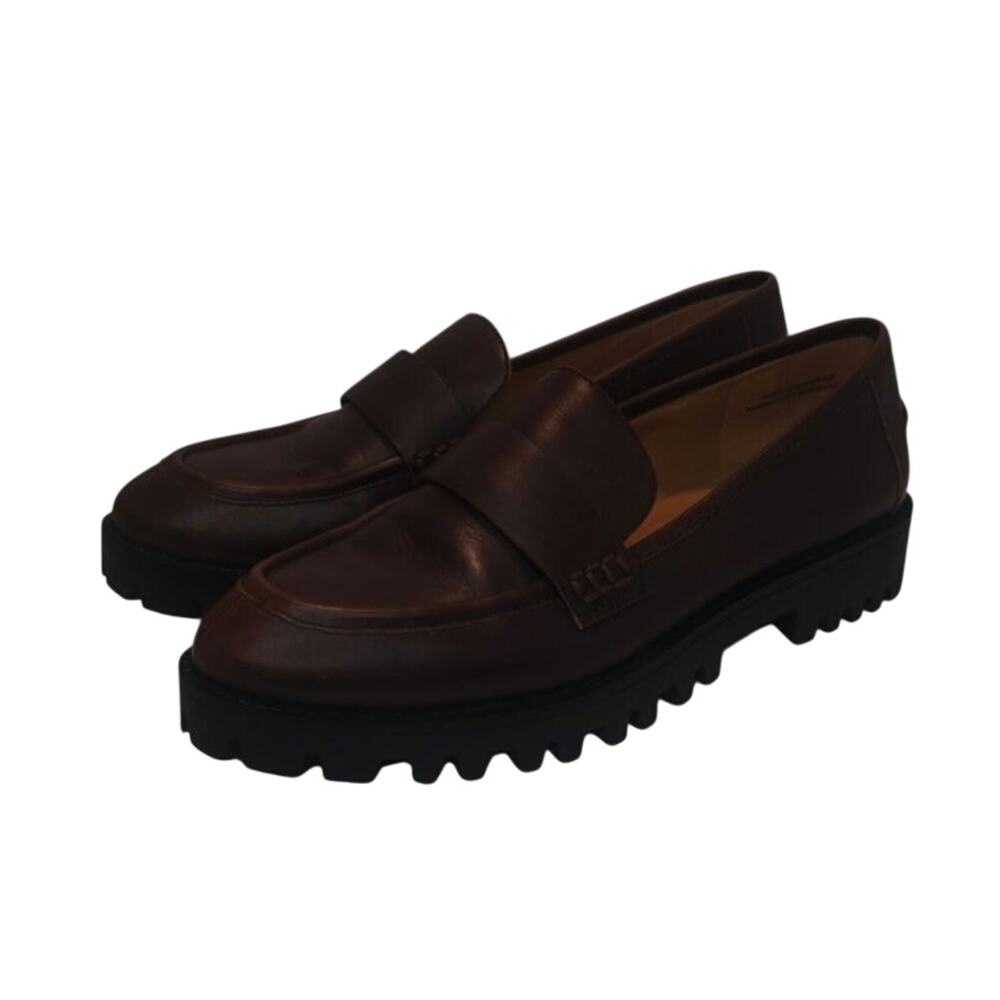 Brown Nine West sz 9 loafers